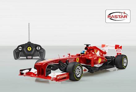 Машина на радиоуправлении Ferrari F1, цвет красный, 27MHZ, 1:18 